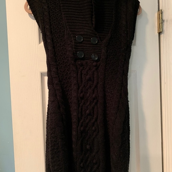 Black Sweater Dress - Picture 1 of 1